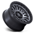 Fuel Off-Road Rincon Matte Gunmetal w/ Matte Black Lip wheel - view 2