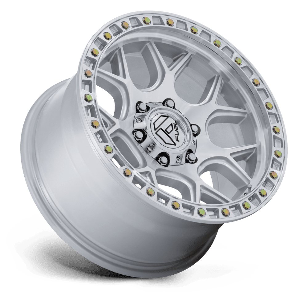 Fuel Off-Road Puma Gloss Silver w/ Machined Face wheel - view 2