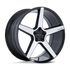 Niche Modena Gloss Black w/ Machined Face wheel