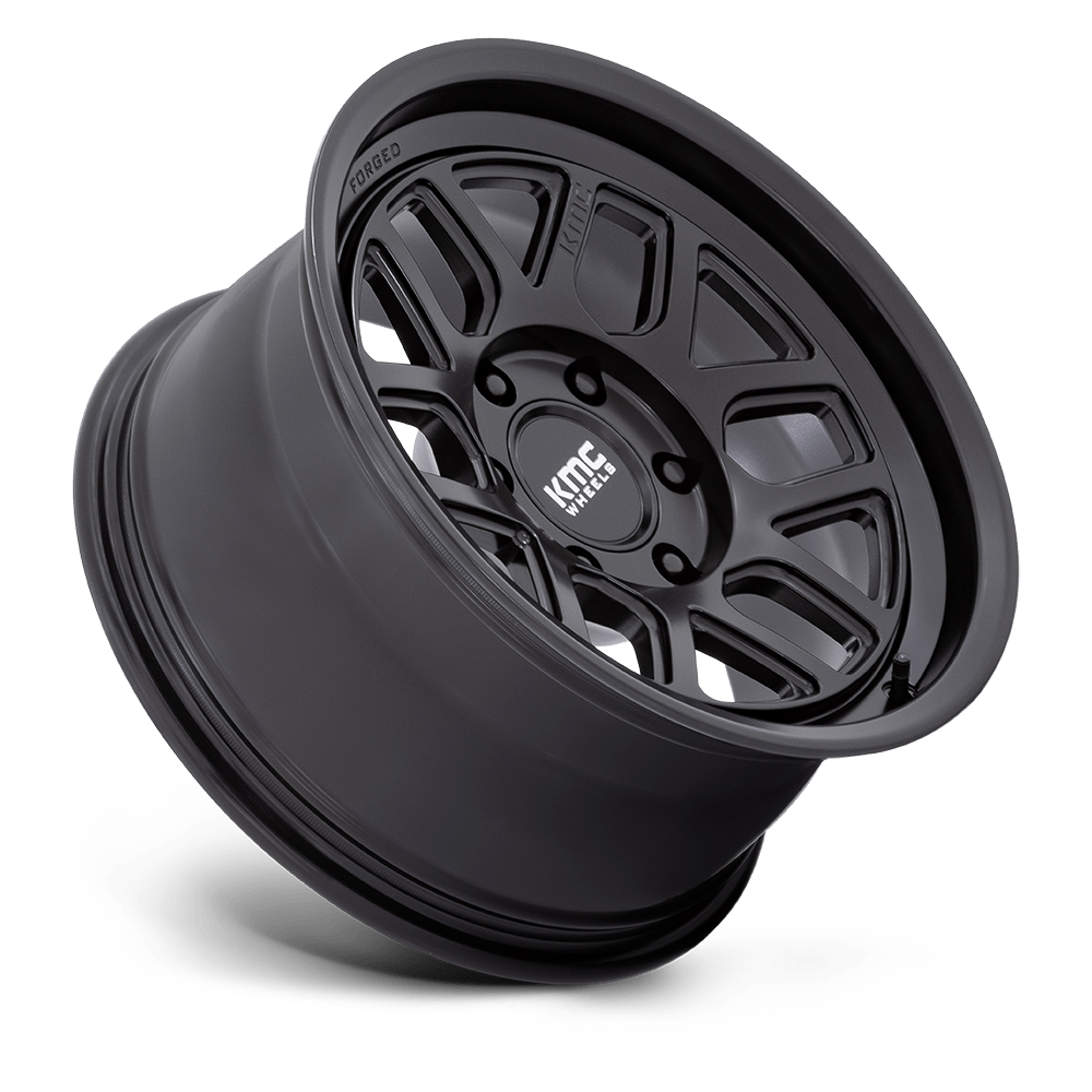 KMC KM446/KM451 Mesa Forged Monoblock Satin Black wheel - view 2