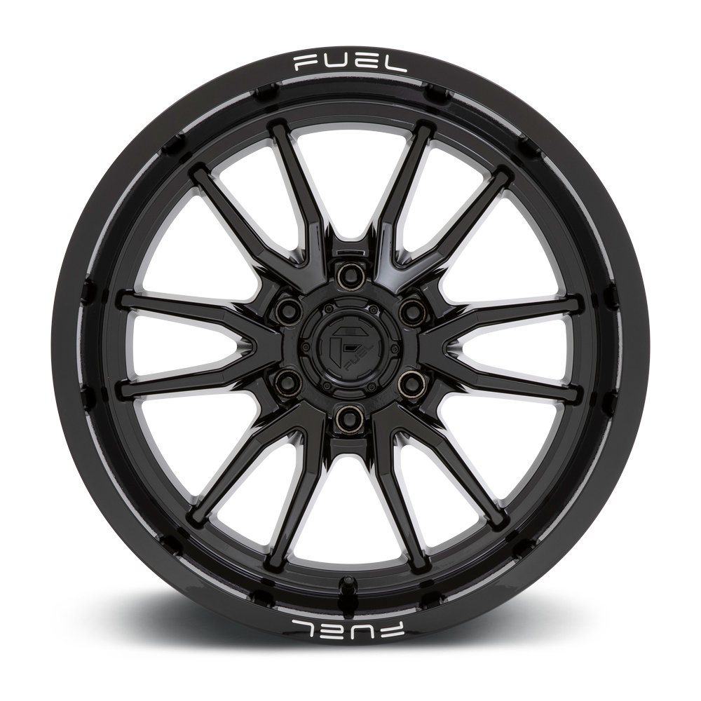 Fuel Off-Road Clash Gloss Black wheel - view 3