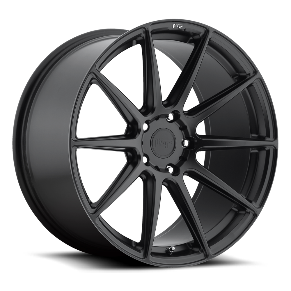 Niche Essen Matte Black wheel