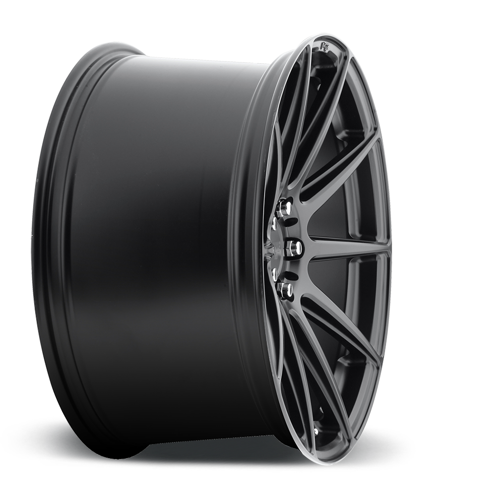 Niche Essen Matte Black wheel - view 3
