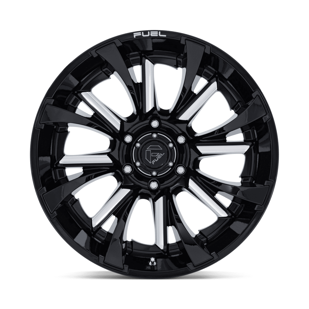 Fuel Off-Road Tantrum Gloss Black Milled wheel - view 3