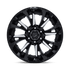 Fuel Off-Road Tantrum Gloss Black Milled wheel - view 3