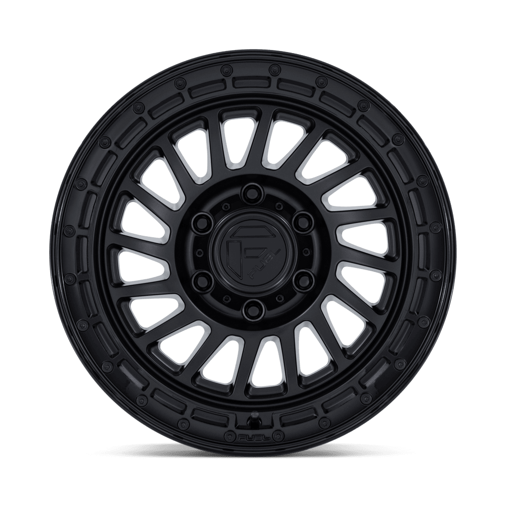 Fuel Off-Road Havoc Matte Black w/ Gloss Black Lip wheel - view 3