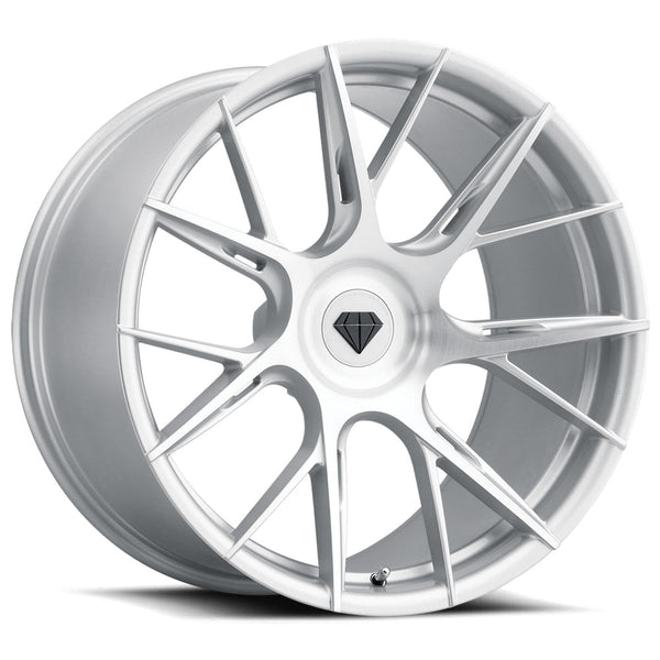 Blaque Diamond BD-F18 Brushed Silver