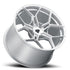 Blaque Diamond BD-F25 Brushed Silver