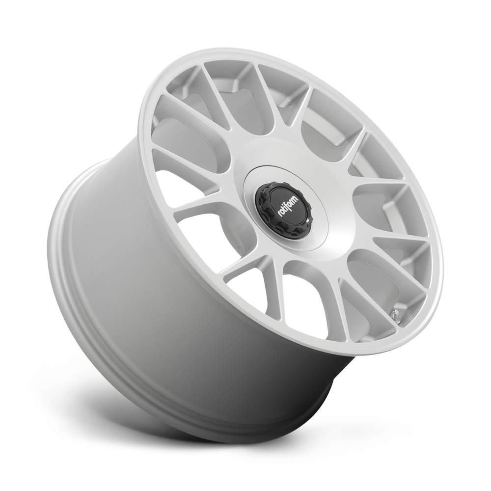 Rotiform TUF-R Satin Silver wheel - view 2