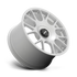 Rotiform TUF-R Satin Silver wheel - view 2