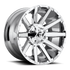 Fuel Off-Road Contra Chrome Plated wheel