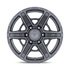 Fuel Off-Road Gambit Platinum wheel - view 3