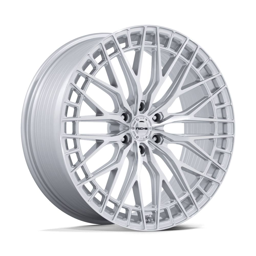 Niche Genoa Gloss Silver w/ Machined Face wheel