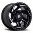 Fuel Off-Road Reaction Gloss Black Milled wheel