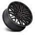 Niche Calabria 6 Matte Black Machined Dark Tint wheel - view 2