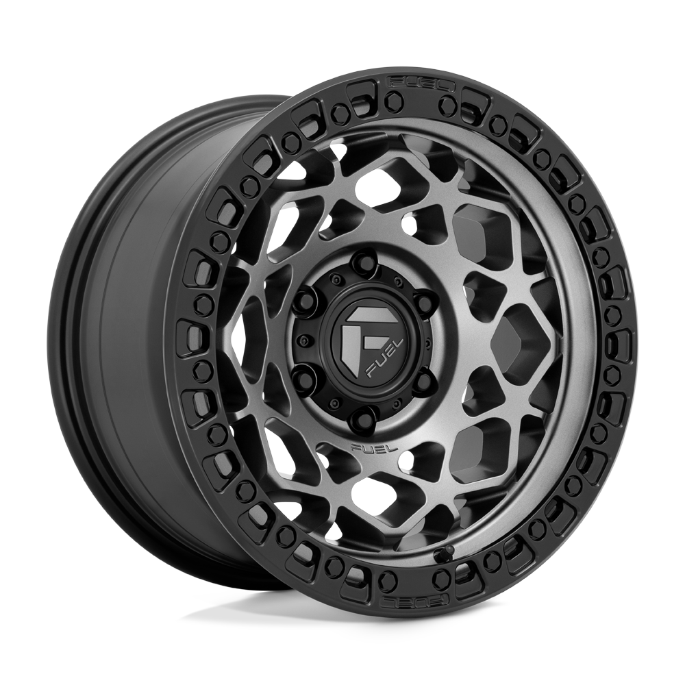 Fuel Off-Road Unit Gunmetal w/ Matte Black Ring wheel