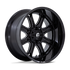 Fuel Off-Road Darkstar Gloss Black Milled wheel