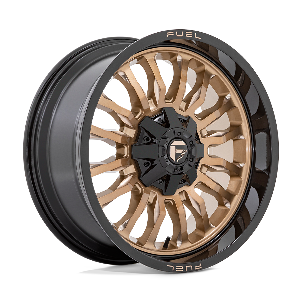 Fuel Off-Road Arc Platinum Bronze w/ Black Lip wheel