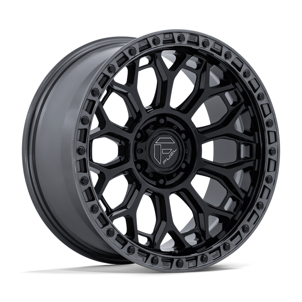 Fuel Off-Road Talon Gloss Black w/ Gunmetal Lip wheel