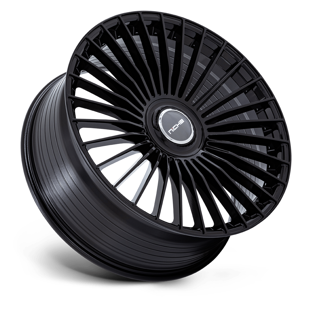 Niche Serene Gloss Black wheel - view 2