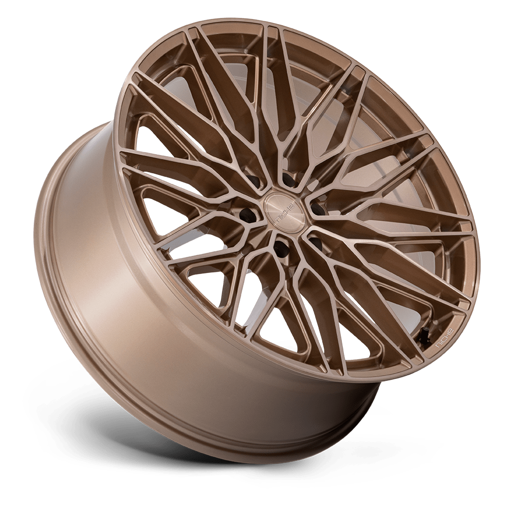 Niche Calabria 6 Platinum Bronze wheel - view 2