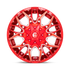 Fuel Off-Road Twitch Candy Red Milled wheel - view 3