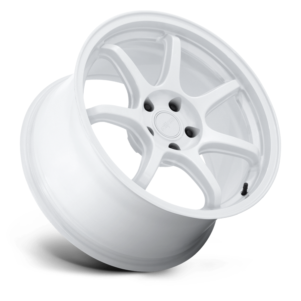 Rotiform BPU Gloss White wheel - view 2