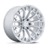 Fuel Off-Road Trax Gloss Silver w/ Machined Face wheel