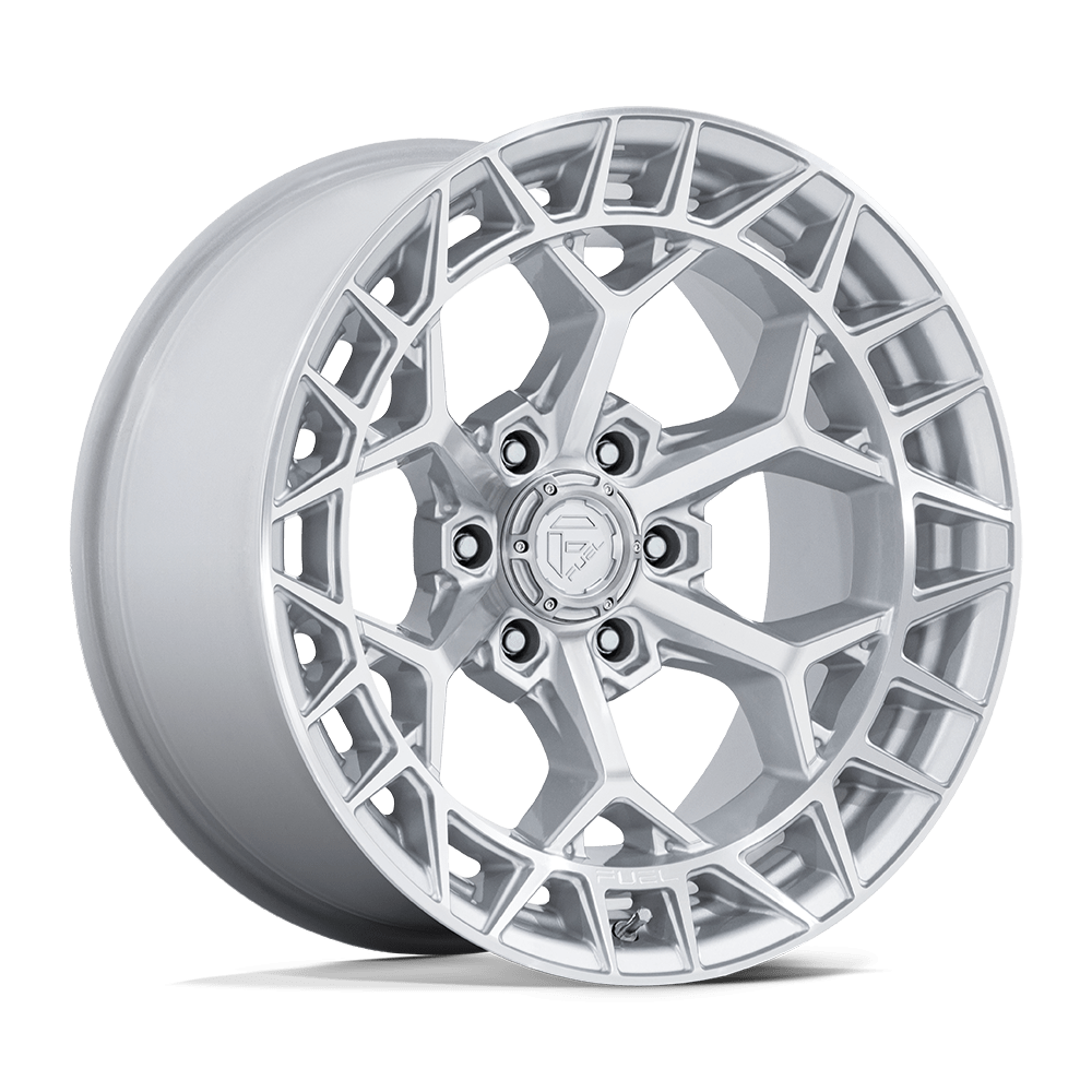 Fuel Off-Road Charger Gloss Silver w/ Machined Face wheel