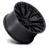 Fuel Off-Road Rebar Blackout wheel - view 2