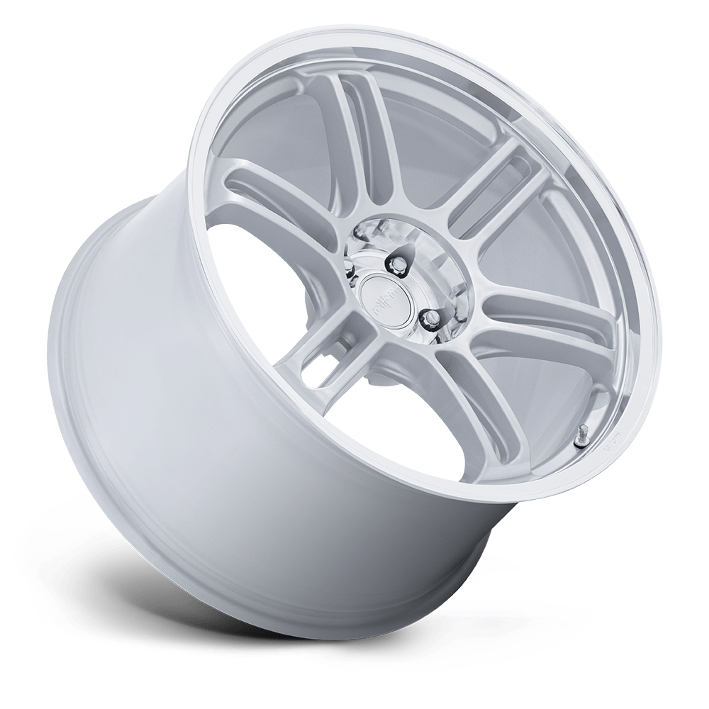 Rotiform RPS Matte Silver w/ Diamond Cut Lip wheel - view 2