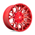 Fuel Off-Road Twitch Candy Red Milled wheel