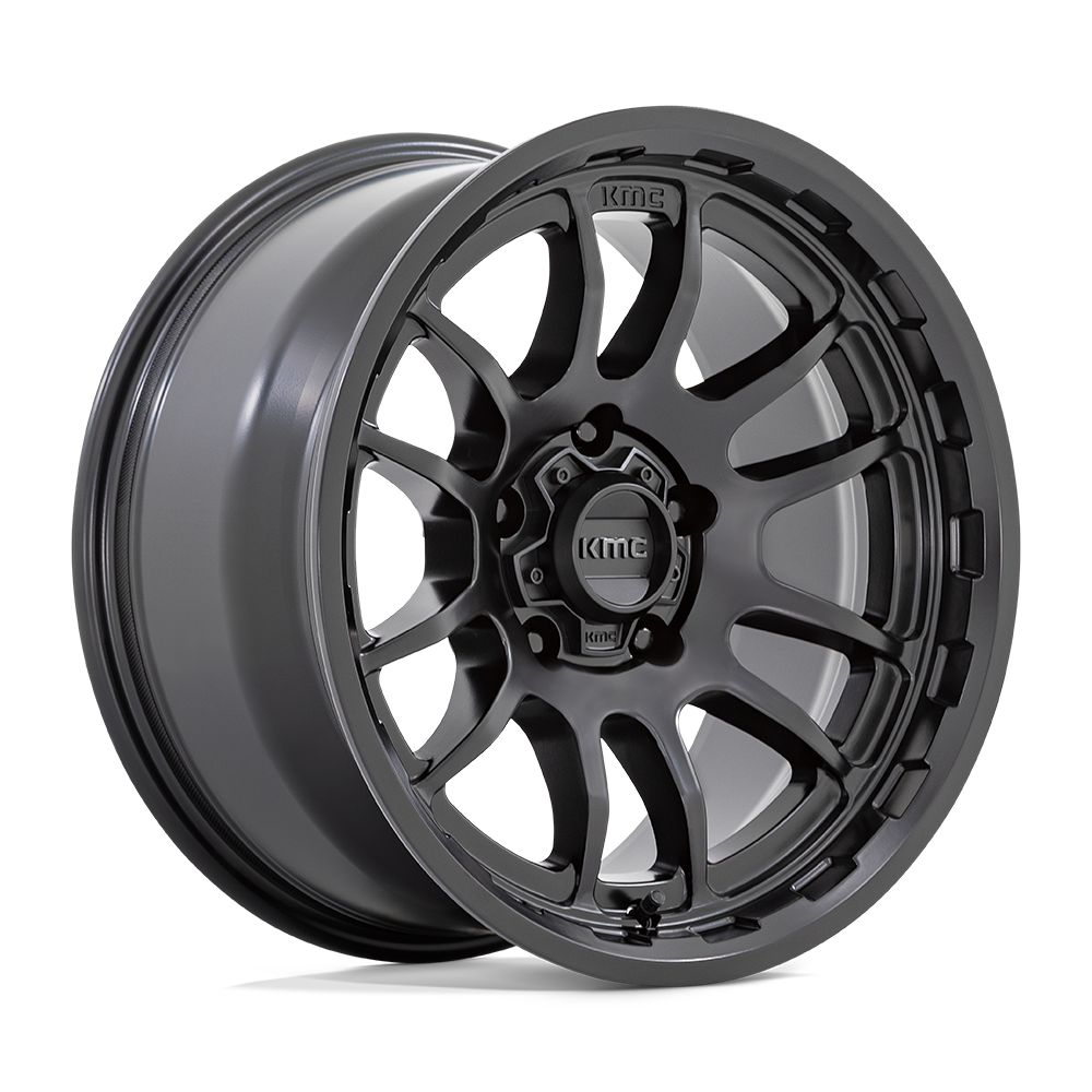 KMC KM727 Wrath Satin Black wheel