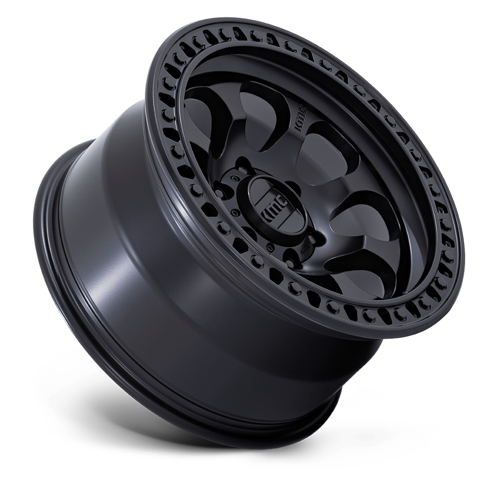 KMC KM550 Riot SBL Satin Black wheel - view 2