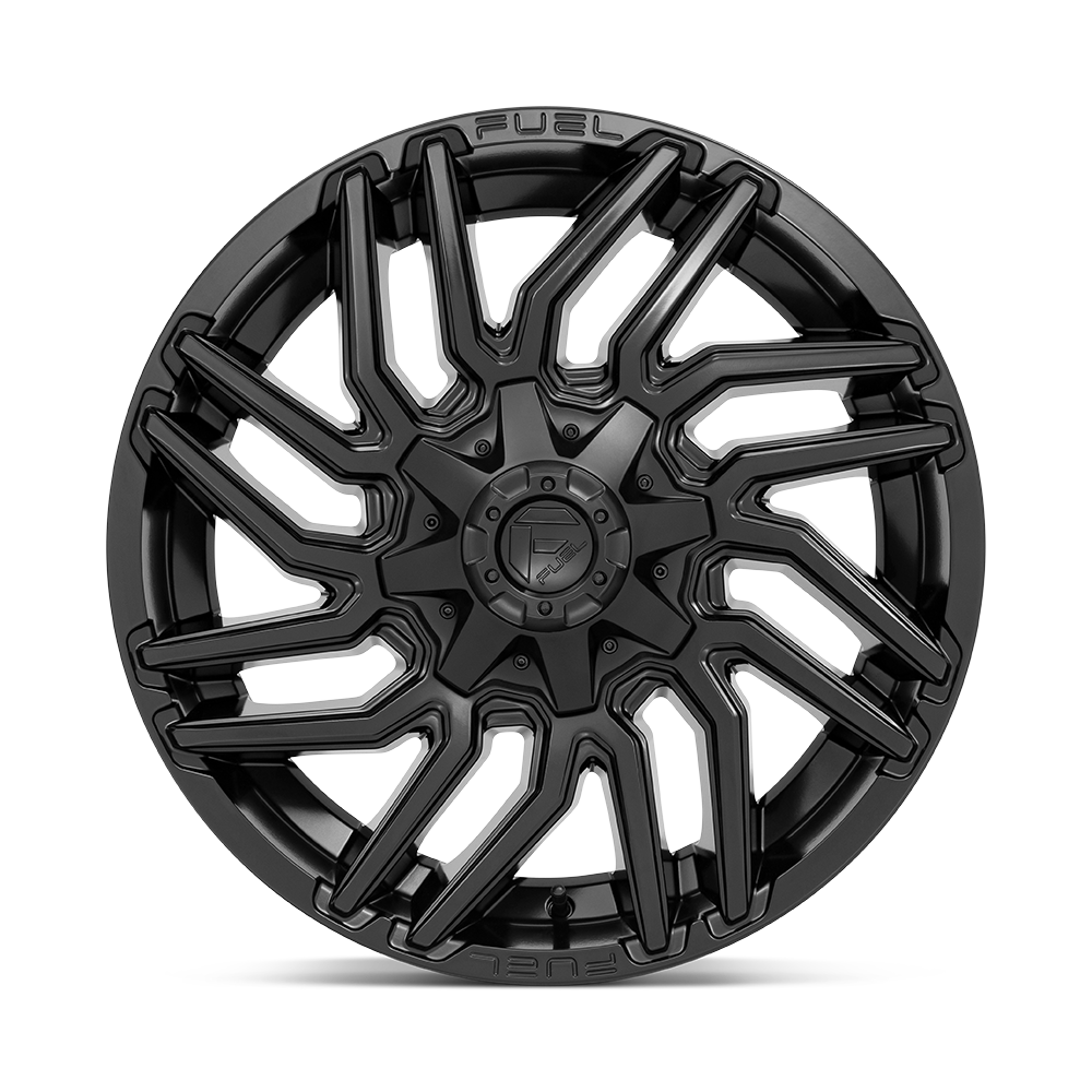 Fuel Off-Road Typhoon Matte Black wheel - view 3