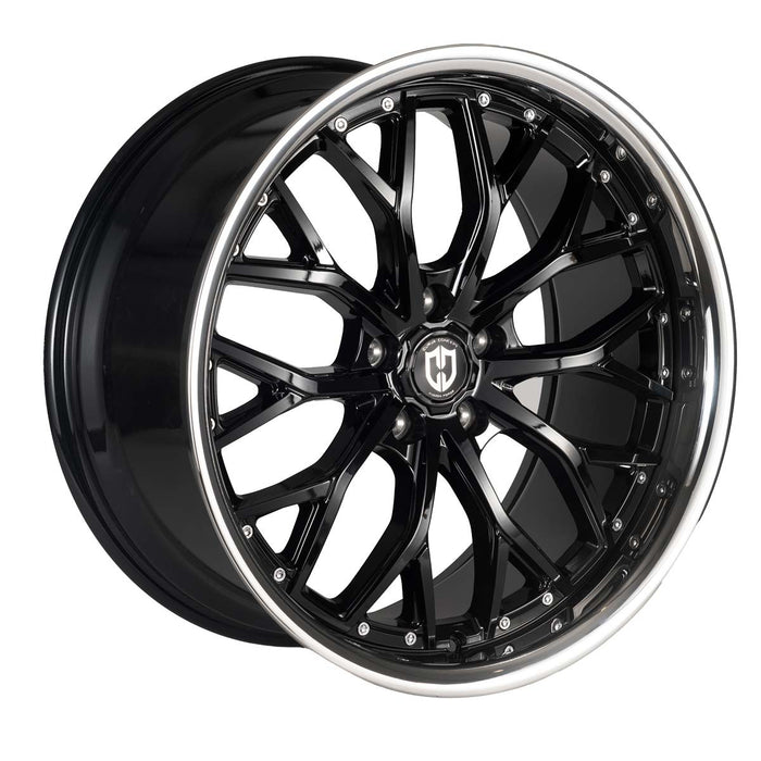 Curva CFF76 Gloss Black Stainless Lip