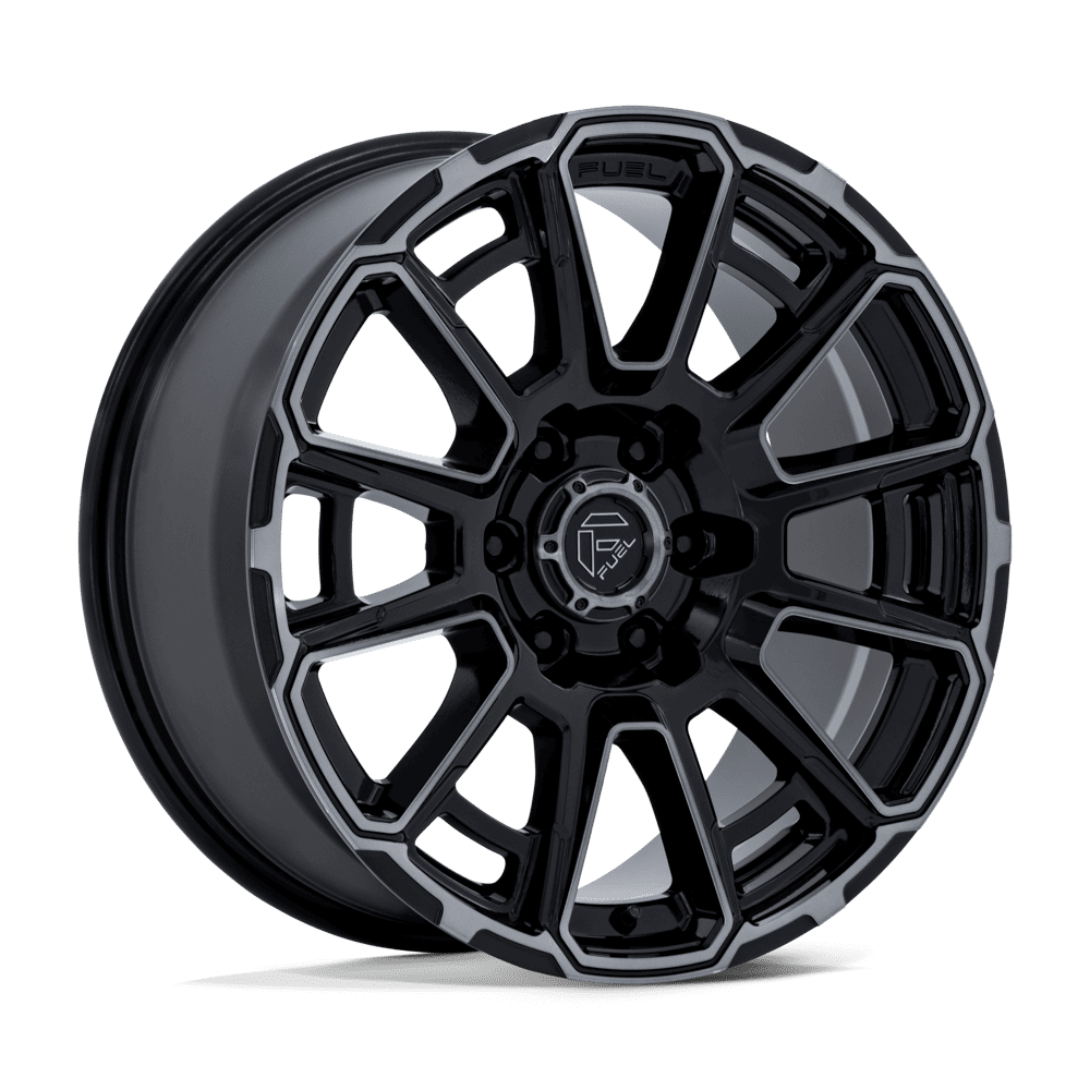 Fuel Off-Road Foxhound Gloss Black w/ Dark Tinted Clear wheel