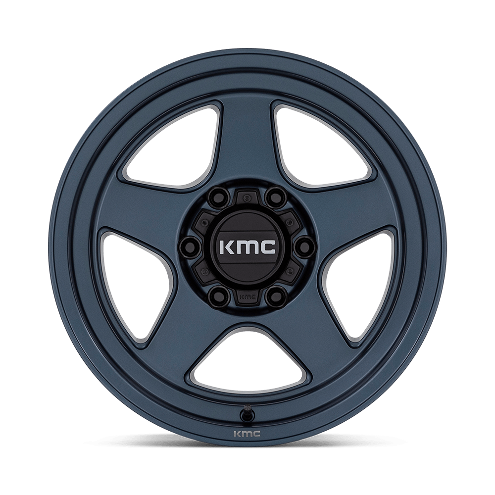 KMC KM728 Lobo Metallic Blue wheel - view 3