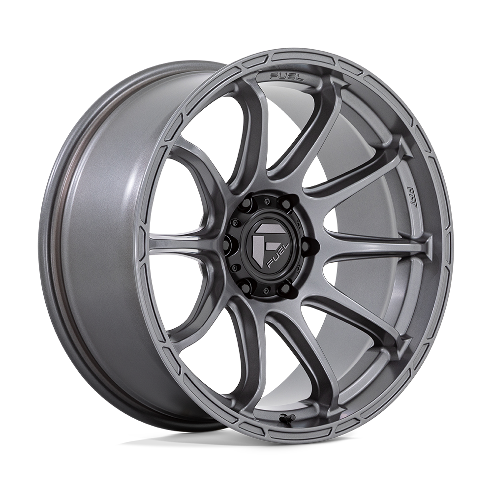 Fuel Off-Road Variant Matte Gunmetal wheel - view 4