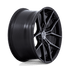 Niche Prodigy 5 Gloss Black Dark Tinted Clear wheel - view 3
