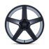Niche Modena Matte Black wheel - view 3