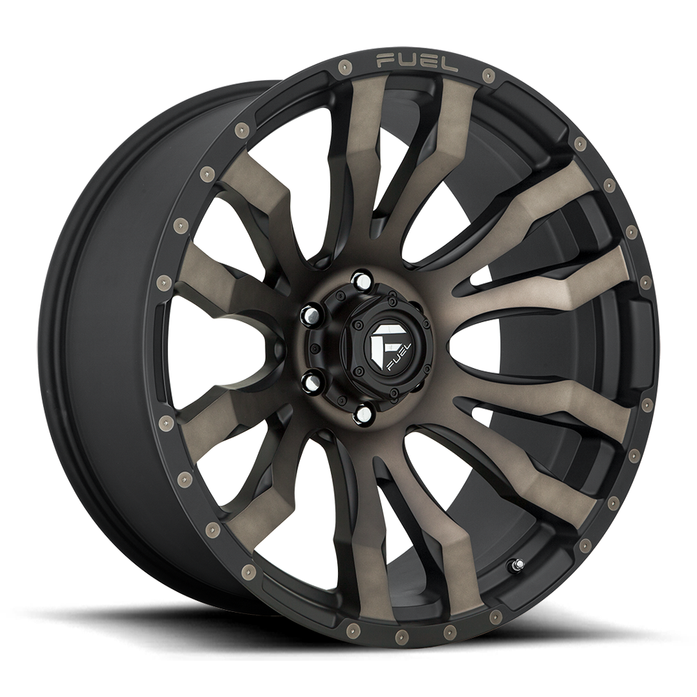 Fuel Off-Road Blitz Matte Black w/ Double Dark Tint wheel