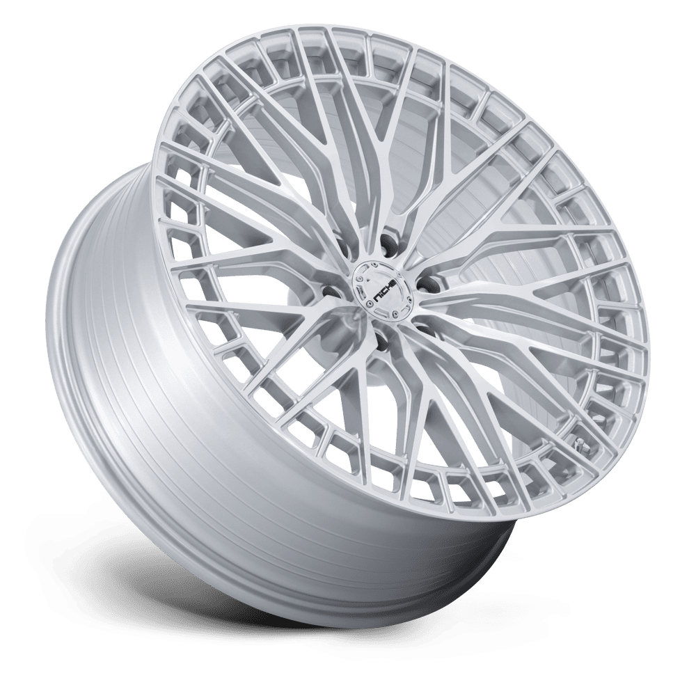 Niche Genoa Gloss Silver w/ Machined Face wheel - view 2