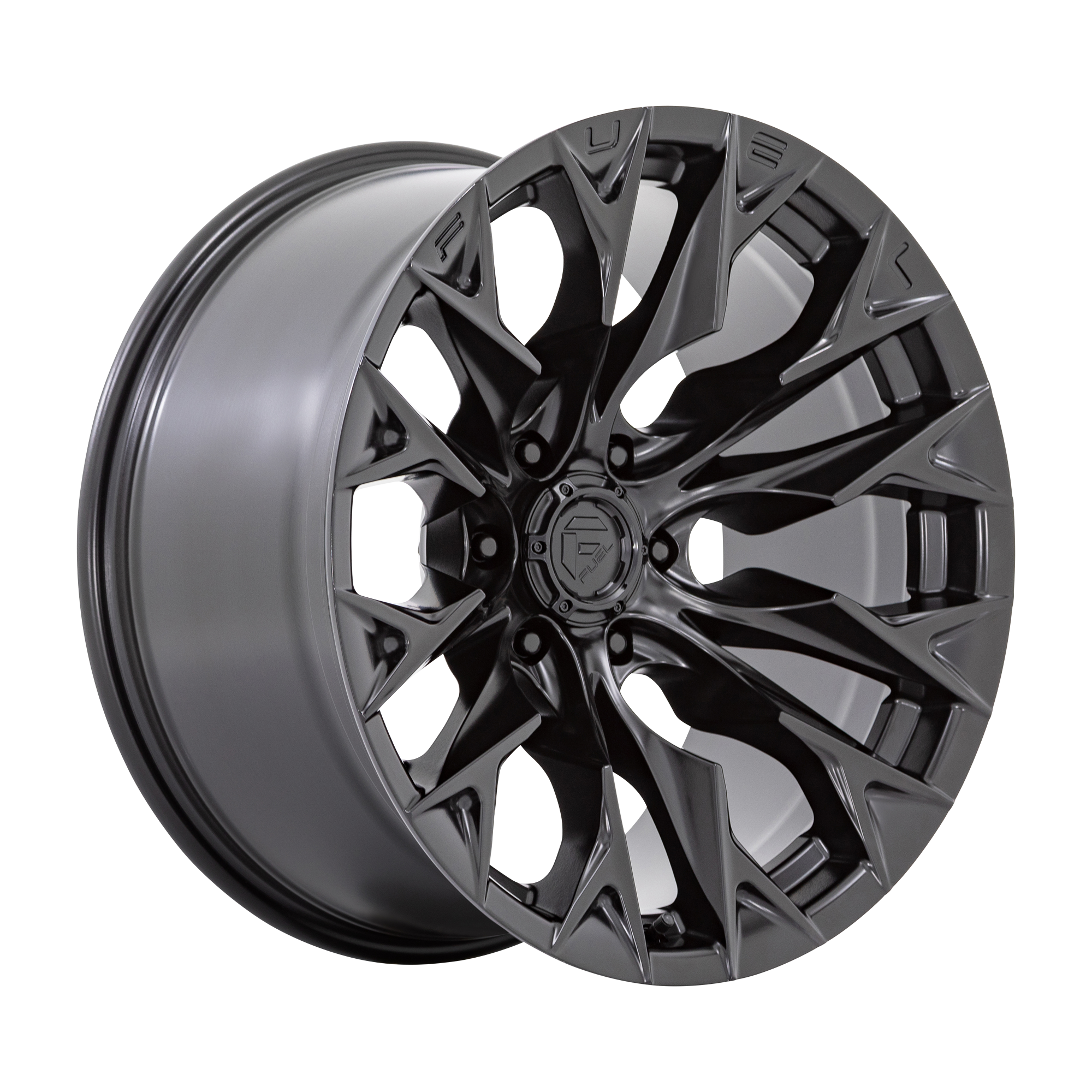 Fuel Off-Road Flame Blackout wheel