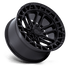 Fuel Off-Road Celsius Matte Black w/ Gloss Black Lip wheel - view 2