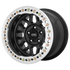 KMC KM235 Grenade Crawl Beadlock Satin Black wheel - view 2