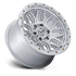 Fuel Off-Road Surge Gloss Silver w/ Machined Face wheel - view 2