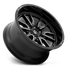 Fuel Off-Road Clash Gloss Black Milled wheel - view 2
