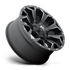 Fuel Off-Road Assault Matte Black Milled wheel - view 2