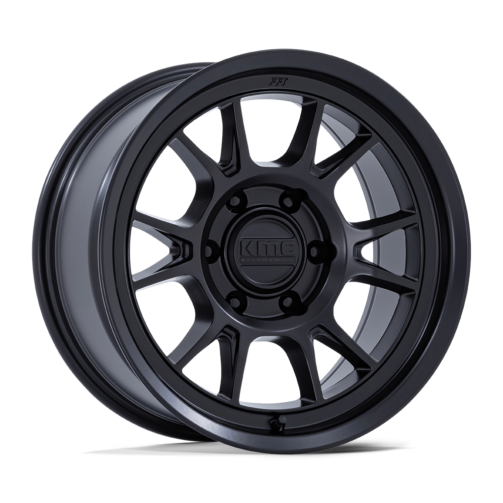 KMC KM729 Range Matte Black wheel